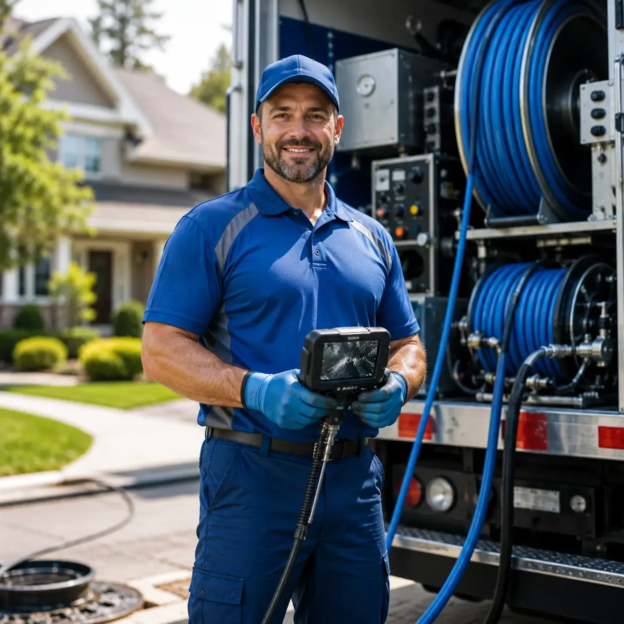 Local outdoor drain cleaning specialists in Lucernemines, PA